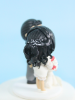 Picture of Love wedding cake topper with dog