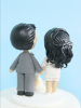 Picture of Love wedding cake topper with dog