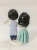 Picture of Korean & Mexican Wedding Cake Topper, Korean Hanbok Wedding Cake Topper