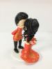 Picture of Chinese Wedding Cake Topper, Traditional Cheongsam Cake Topper, Qipao wedding cake topper