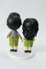 Picture of Barista Wedding Cake Topper, Co-Worker love Wedding Cake Topper
