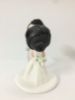 Picture of Kissing Mr. & Mrs. Wedding Cake Topper, White Wedding Theme