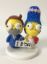 Picture of The Simpsons Wedding Cake Topper, I D'OH sign Wedding Cake Topper, Marge & Homer Wedding Figurine