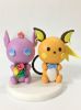 Picture of Raichu & Sableye Wedding Cake Topper, Pokemon Commission Cake Topper, Game lover collectable 
