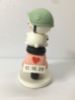 Picture of Bubu & Dudu on Vespa Wedding Cake Topper, Clay figurine from Sticker, Custom Commission Character