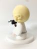 Picture of Han Solo Groom & Blonde Princess Leia Bride Wedding Cake Topper, Star Wars Fans Anniversary Gifts, Geek Party Decor