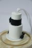 Picture of 3D Wedding Cake Ornament with a dog (2 tiers), wedding cake replica
