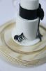 Picture of 3D Wedding Cake Ornament with a dog (2 tiers), wedding cake replica