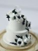 Picture of Personalized Wedding Cake Replica, Miniature Wedding Cake Ornament, 1st Anniversary Gift
