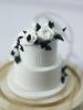 Picture of Personalized Wedding Cake Replica, Miniature Wedding Cake Ornament, 1st Anniversary Gift