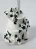 Picture of Personalized Wedding Cake Replica, Miniature Wedding Cake Ornament, 1st Anniversary Gift