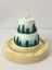 Picture of Woodland Wedding Cake Ornament, Custom Wedding Cake Replica, Cake miniature
