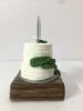 Picture of The Hunt Is Over Wedding Cake Ornament, Wedding Cake Replica, Wedding Anniversary gift
