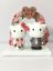 Picture of Hello Kitty Bride & Daniel Groom Wedding Cake Topper with Sakura Arch, Hello Kitty wedding with arch, Anime Lover wedding theme