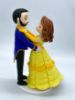 Picture of Princess Belle Bride & Prince Charming Groom Wedding Cake Topper, Disney Princess Wedding Theme, Beauty and the Beast Wedding Cake Topper