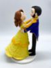 Picture of Princess Belle Bride & Prince Charming Groom Wedding Cake Topper, Disney Princess Wedding Theme, Beauty and the Beast Wedding Cake Topper