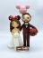 Picture of Deadpool Groom & Minnie Bride Wedding Cake Topper, Superhero Commission Gifts, Marvel Wedding Keepsake, Handmade Deadpool Clay Figurine